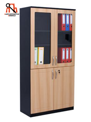 ARMOIRE PVC A 4 PORTES 180 x 90 cm 